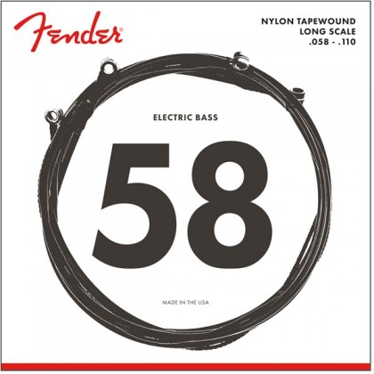 Fender Set 4 Cuerdas Entorchadas Nylon (.058-.110)
