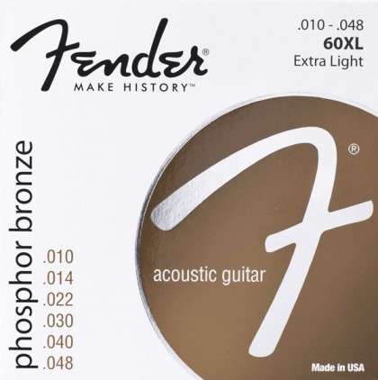 Fender Set Cuerdas Phosphor Bronze (.010-.048)