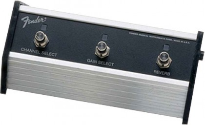 Fender Pedal Switch Triple Channel/Gain/Reverb para Amplificador