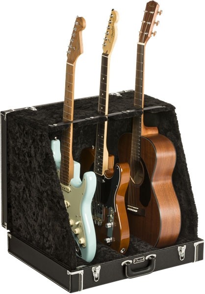 Fender Atril tipo Estuche para 3 Guitarras/Bajos