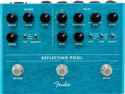 Fender Pedal Efecto Reflecting Pool® Delay & Reverb