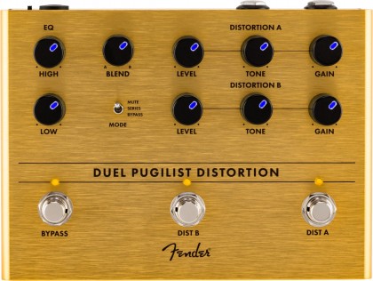 Fender Pedal Efecto Duel Pugilist® Distortion
