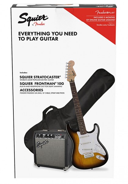 Squier Pack Stratocaster® con Amp Frontman 10G